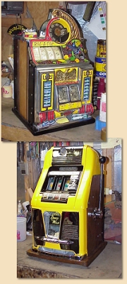 aankomst kroon nikkel Antique Slot Machines For Sale, Used Coin Operated Antique Slot Machine For  Sale, Bright Slot Machine Restoration