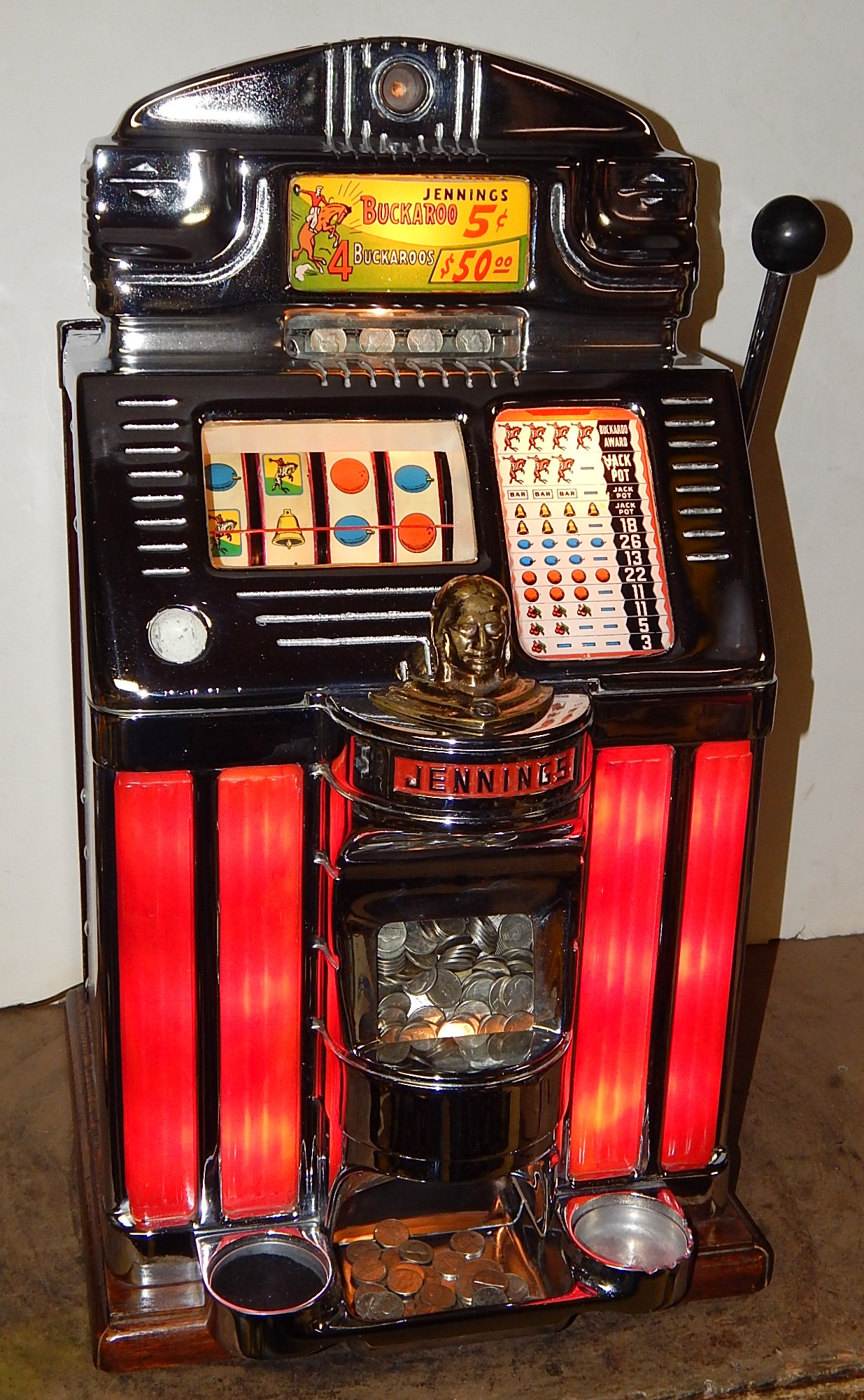 Eik Scheiden coupon Antique Slot Machines For Sale, Used Coin Operated Antique Slot Machine For  Sale, Bright Slot Machine Restoration